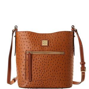 Dooney & Bourke Ostrich Ridley - Caramel